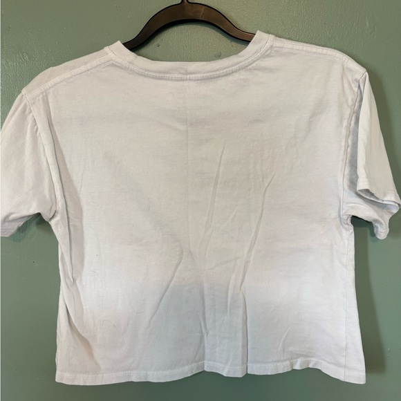 Budweiser Red and White Graphic Tee crop top - Picture 3 of 4